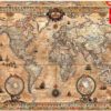 จิ๊กซอว์ 1000 ชิ้น Antique World Map educ 3